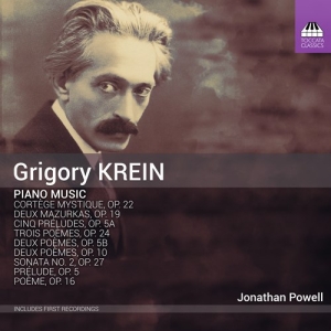 Krein Grigory - Piano Music in the group Externt_Lager /  at Bengans Skivbutik AB (3949090)