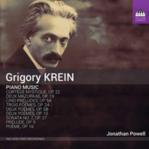 Krein Grigory - Piano Music in the group Externt_Lager / at Bengans Skivbutik AB (3949090)