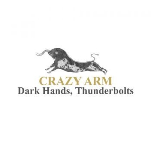 Crazy Arm - Dark Hands, Thunderbolts (Black Vin in the group VINYL / Rock at Bengans Skivbutik AB (3950298)