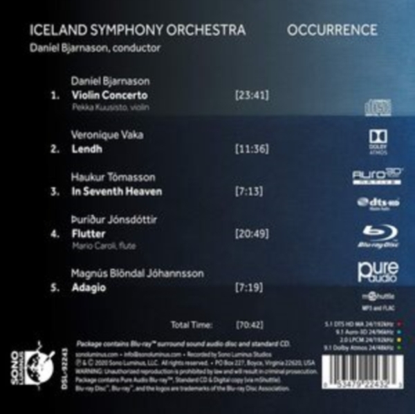 Various - Occurrence (Cd & Bluray Audio) in the group Externt_Lager /  at Bengans Skivbutik AB (3957450)