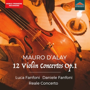 D'alay Mauro - 12 Violin Concertos, Op.1 (2Cd) in the group Externt_Lager /  at Bengans Skivbutik AB (3957471)