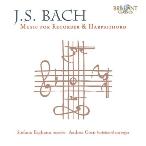 Bach Johann Sebastian - Music For Recorder & Harpsichord in the group CD / Klassiskt at Bengans Skivbutik AB (3961459)