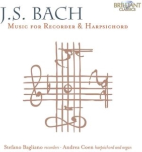 Bach Johann Sebastian - Music For Recorder & Harpsichord in the group CD / Klassiskt at Bengans Skivbutik AB (3961459)