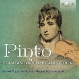 Pinto George Frederick - Sonatas For Piano & Violin in the group CD / Klassiskt at Bengans Skivbutik AB (3961463)