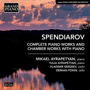 Spendiarov Alexander - Complete Piano Works & Chamber Work in the group CD / New releases / Classical at Bengans Skivbutik AB (3962371)