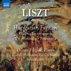 Liszt Franz - Hungarian Fantasy Rhapsodie Espagn in the group Externt_Lager /  at Bengans Skivbutik AB (3962376)
