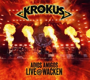 Krokus - Adios Amigos Live @ Wacken in the group CD / Hårdrock at Bengans Skivbutik AB (3963101)