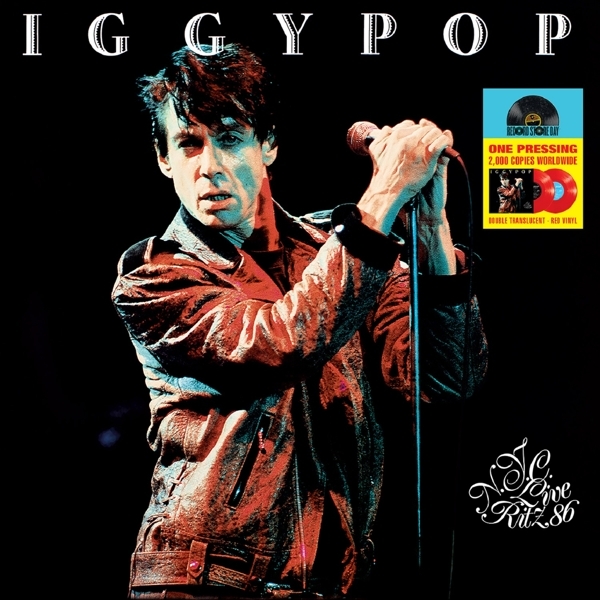 Iggy Pop - Live At The Ritz N.Y.'86 in the group VINYL / Rock at Bengans Skivbutik AB (3963103)