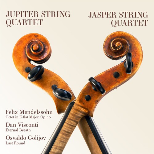 Jupiter And Jasper String Quartets - Mendelssohn, Visconti, Golijov in the group CD / Pop at Bengans Skivbutik AB (3964594)