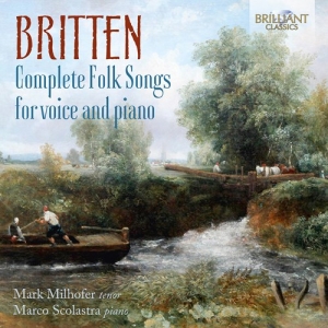 Britten Benjamin - Complete Folk Songs For Voice & Pia in the group Externt_Lager /  at Bengans Skivbutik AB (3965552)