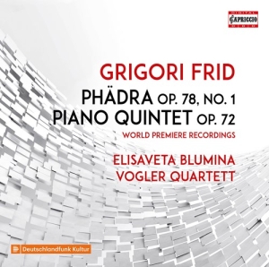 Frid Grigori - Phädra, Op. 78 No. 1 Piano Quintet in the group Externt_Lager /  at Bengans Skivbutik AB (3965564)