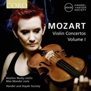 Mozart Wolfgang Amadeus - Violin Concertos, Vol. 1 in the group CD / Klassiskt at Bengans Skivbutik AB (3965569)