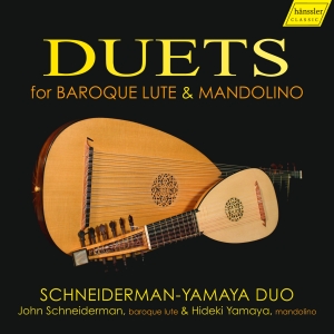 Blohm Ernst Gottlieb Baron Paul C - Duets For Baroque Lute & Mandolino in the group CD / Upcoming releases / Classical at Bengans Skivbutik AB (3965603)