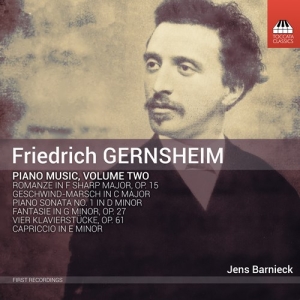 Gernsheim Friedrich - Piano Music, Vol. 2 in the group Externt_Lager /  at Bengans Skivbutik AB (3965912)