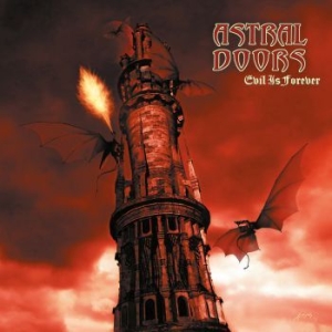 Astral Doors - Evil Is Forever (Red Vinyl Lp) in the group VINYL / Hårdrock,Svensk Folkmusik at Bengans Skivbutik AB (3968211)