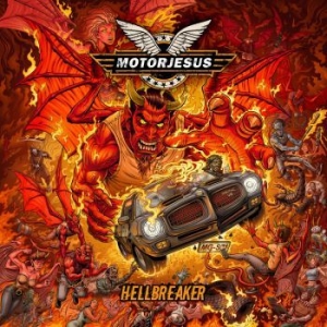 Motorjesus - Hellbreaker in the group CD / Hårdrock/ Heavy metal at Bengans Skivbutik AB (3968317)