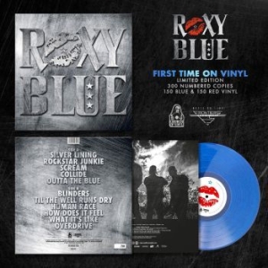 Roxy Blue - Roxy Blue (Blue Vinyl) in the group VINYL / Hårdrock at Bengans Skivbutik AB (3969448)