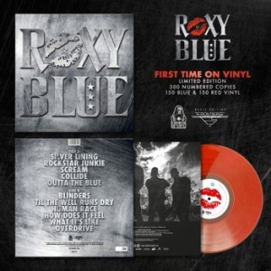 Roxy Blue - Roxy Blue (Red Vinyl) in the group VINYL / Hårdrock/ Heavy metal at Bengans Skivbutik AB (3969449)