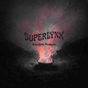 Superlynx - Electric Temple (Black W/White Spla in the group VINYL / Hårdrock/ Heavy metal at Bengans Skivbutik AB (3969812)