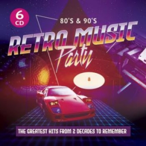 Various Artists - 80S & 90S Retro Music Party in the group CD / Dance-Techno,Pop-Rock at Bengans Skivbutik AB (3969888)