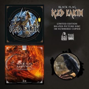 Iced Earth - Black Flag (Pic Disc Shaped) in the group VINYL / New releases / Hardrock/ Heavy metal at Bengans Skivbutik AB (3969991)