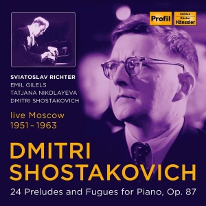 Shostakovich Dmitri - 24 Preludes And Fugues For Piano, O in the group Externt_Lager /  at Bengans Skivbutik AB (3970020)