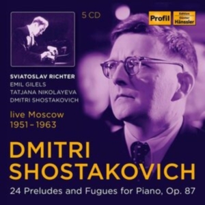 Shostakovich Dmitri - 24 Preludes And Fugues For Piano, O in the group Externt_Lager / at Bengans Skivbutik AB (3970020)
