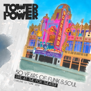 Tower Of Power - 50 Years Of Funk & Soul Live At The in the group OTHER / Övrigt /  at Bengans Skivbutik AB (3970301)