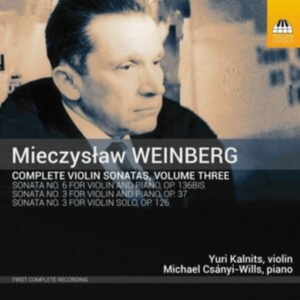 Weinberg Mieczyslaw - Complete Violin Sonatas, Vol. 3 in the group Externt_Lager /  at Bengans Skivbutik AB (3972695)