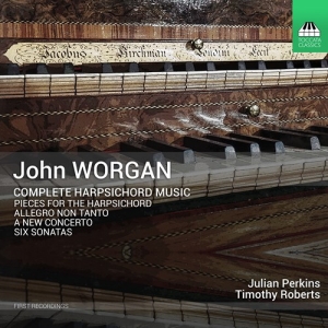 Worgan John - Complete Harpsichord Music in the group CD / Upcoming releases / Classical at Bengans Skivbutik AB (3972696)