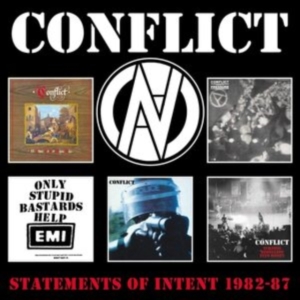 Conflict - Statements Of Intent 1982-87 in the group OTHER / Övrigt /  at Bengans Skivbutik AB (3976692)