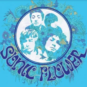 Sonic Flower - Sonic Flower (White & Blue Vinyl) in the group VINYL / Rock at Bengans Skivbutik AB (3978888)