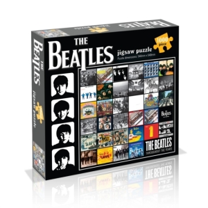 The Beatles - Album Collage (1000 Piece Puzzle) in the group MERCHANDISE / Puzzle / Pop-Rock at Bengans Skivbutik AB (3978949)