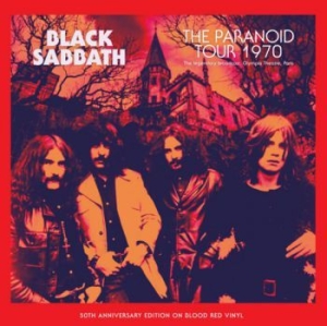 Black Sabbath - The Paranoid Tour 1970 (Blood Red) in the group VINYL / New releases / Hardrock/ Heavy metal at Bengans Skivbutik AB (3979111)