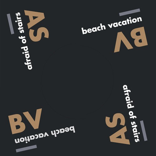 Afraid Of Stairs & Beach Vacation - 2014 Jigsaw/Dufflecoat Records Sing in the group VINYL / Pop-Rock at Bengans Skivbutik AB (3979451)
