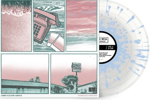 Abney John Calvin - Familiar Ground (Blue Sky Color Vin in the group VINYL / Rock at Bengans Skivbutik AB (3979495)