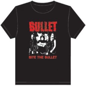 Bullet - T/S Bite The Bullet (S) in the group MERCHANDISE / Merch / Hårdrock at Bengans Skivbutik AB (3979942)