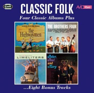 Blandade Artister - Classic Folk - Four Classic Albums in the group OTHER / Kampanj 6CD 500 at Bengans Skivbutik AB (3980776)