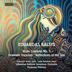 Balsys Eduardas - Violin Concerto No. 1, Dramatic Fre in the group CD / New releases / Classical at Bengans Skivbutik AB (3982135)