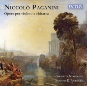 Paganini Niccolo - Opere Per Violino E Chitarra in the group CD / Klassiskt at Bengans Skivbutik AB (3982144)