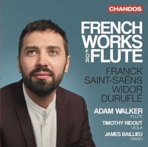 Maurice Durufle Cesar Franck Cami - French Works For Flute in the group Externt_Lager /  at Bengans Skivbutik AB (3982161)
