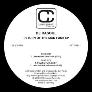 Dj Rasoul - Return Of The Mad Funk Ep in the group VINYL / Dance-Techno at Bengans Skivbutik AB (3982785)