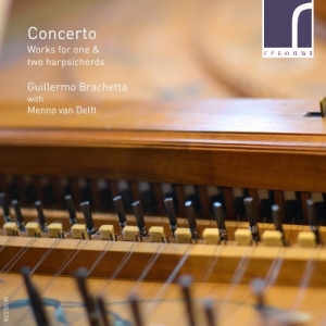 Brachetta Guillermo Van Delft Me - Works For One & Two Harpsichords in the group Externt_Lager /  at Bengans Skivbutik AB (3984129)