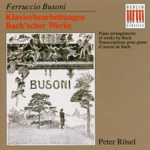 Bach Busoni - Piano Arragements Of Works By Bach in the group Externt_Lager /  at Bengans Skivbutik AB (3985286)