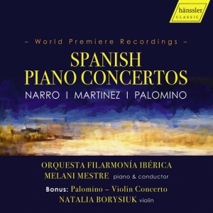Martinez Mariana Narro Manuel P - Spanish Piano Concertos in the group Externt_Lager /  at Bengans Skivbutik AB (3985415)