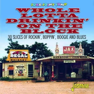 Various - Whole Lotta Drinkin' On The Block in the group CD / Jazz/Blues at Bengans Skivbutik AB (3987006)