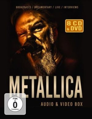 Metallica - Audio & Video Box (6Cd+2 Dvd) in the group CD / Hårdrock at Bengans Skivbutik AB (3988758)