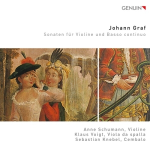 Johann Graf - Sonaten Fur Violine Und Basso Conti in the group CD / Upcoming releases / Classical at Bengans Skivbutik AB (3988787)
