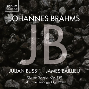 Johannes Brahms - Clarinet Sonatas Op. 120 & 4 Ernste in the group Externt_Lager /  at Bengans Skivbutik AB (3988827)