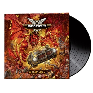 Motorjesus - Hellbreaker (Black Vinyl Lp) in the group VINYL / Hårdrock at Bengans Skivbutik AB (3989946)